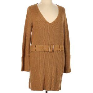 Belted Sweater Dress